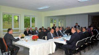 Vali Büyükakın İnhisarlılar İle Buluştu