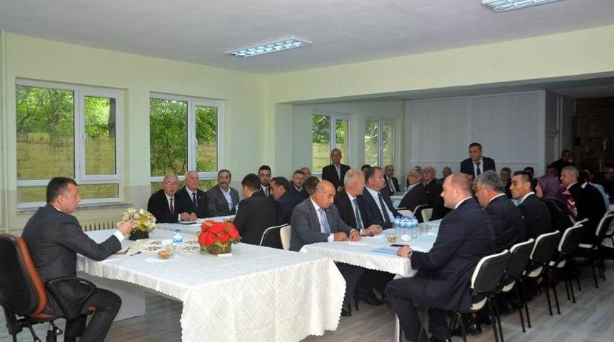 Vali B&uuml;y&uuml;kakın İnhisarlılar İle Buluştu