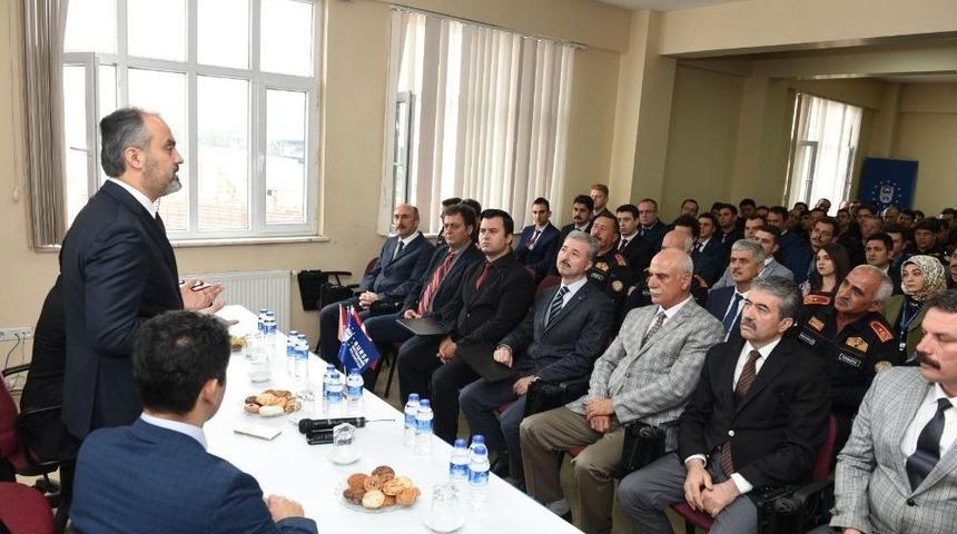 Başkan Aktaş&rsquo;tan İtfaiye Komuta Merkezine Ziyaret