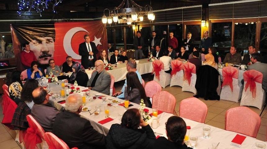 Başkan &Ccedil;alkaya Şehit Aileleri İle Buluştu