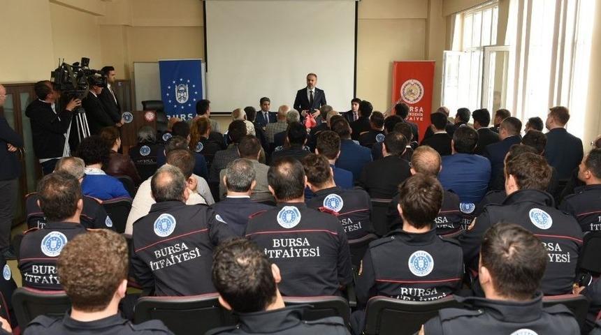 Aktaş&rsquo;tan İtfaiye Komuta Merkezine Ziyaret