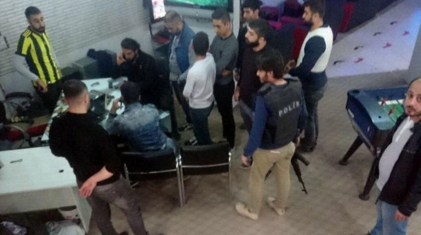 Mardin&rsquo;de Yasa Dışı Bahis Uygulaması