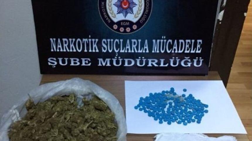 Uyuşturucu Madde Ticareti Yapmak Su&ccedil;undan G&ouml;zaltına Alınan 2 Ş&uuml;pheli Tutuklandı