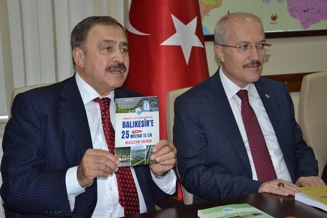 Bakan Eroğlu’ndan Balıkesir’e Tarihi Yatırım Müjdesi