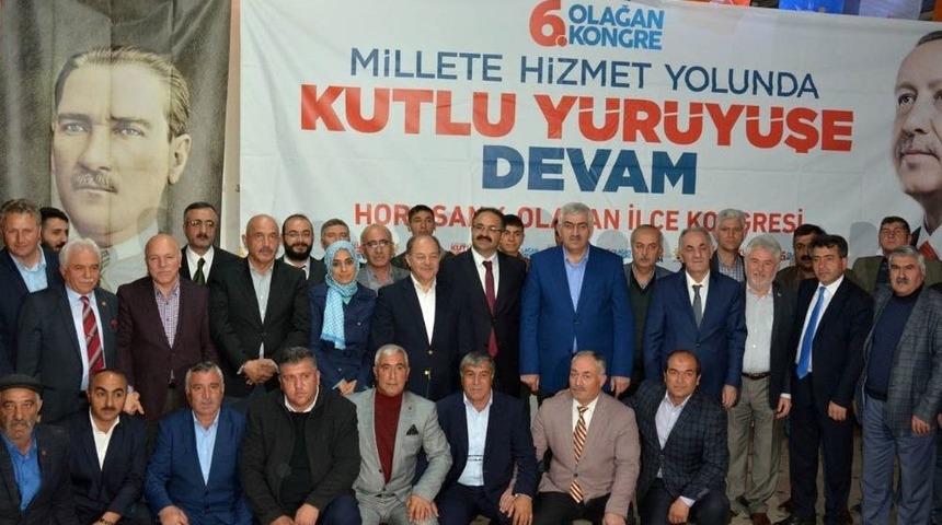 Erzurum Ak Parti&rsquo;de 4 İl&ccedil;enin 6. Olağan Kongresi Yapıldı