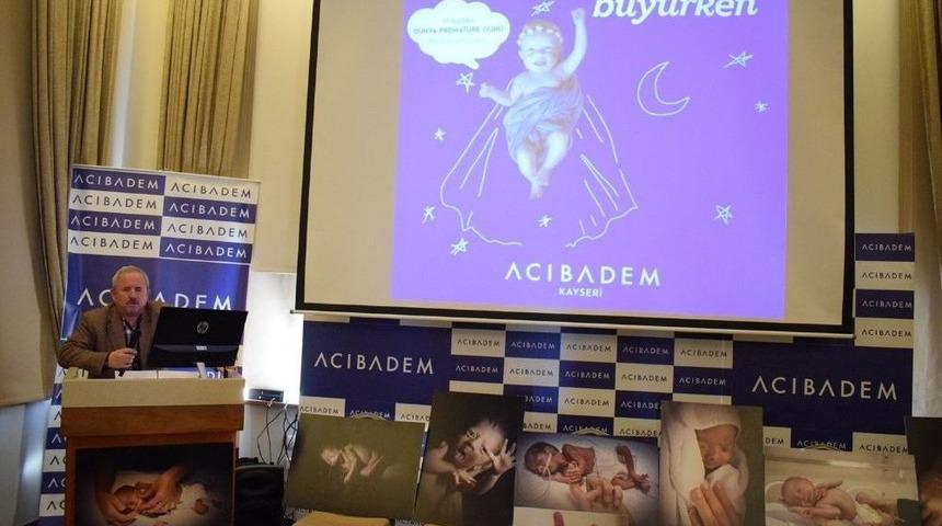 Acıbadem Kayseri Hastanesi Premat&uuml;re Bebekleri Ve Ailelerini Misafir Etti