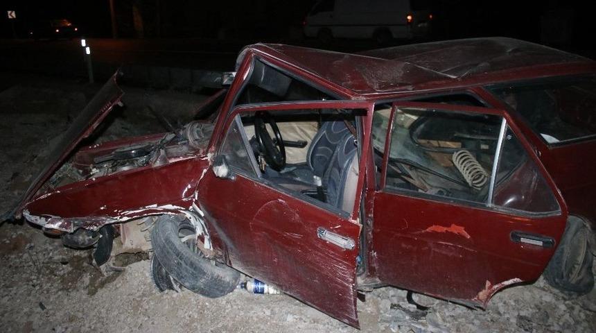 Otomobil Takla Attı: 1 Yaralı