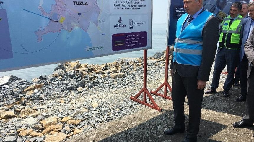 Dev Borunun Denize İndirilişi Havadan Böyle Görüntülendi