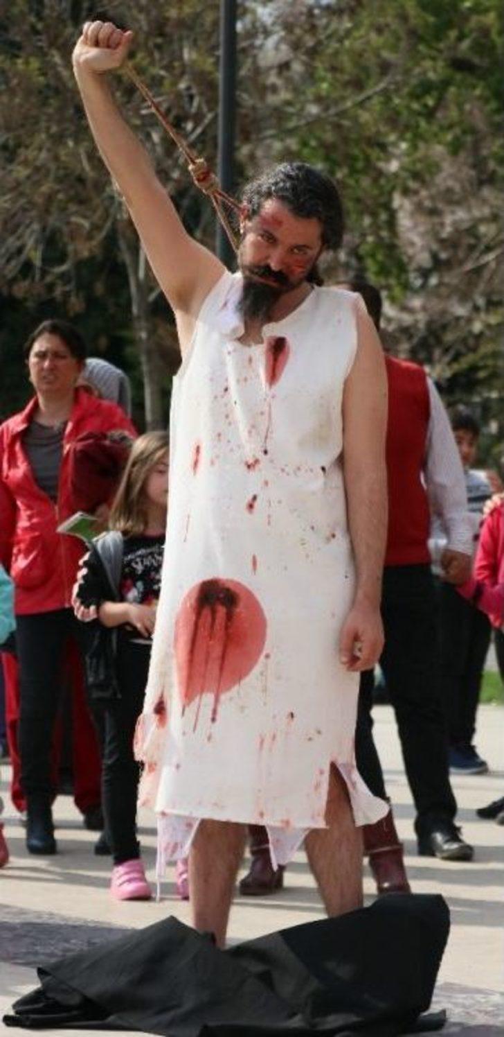 Kadına Şiddete Makyajlı Ve Danslı Tepki G3