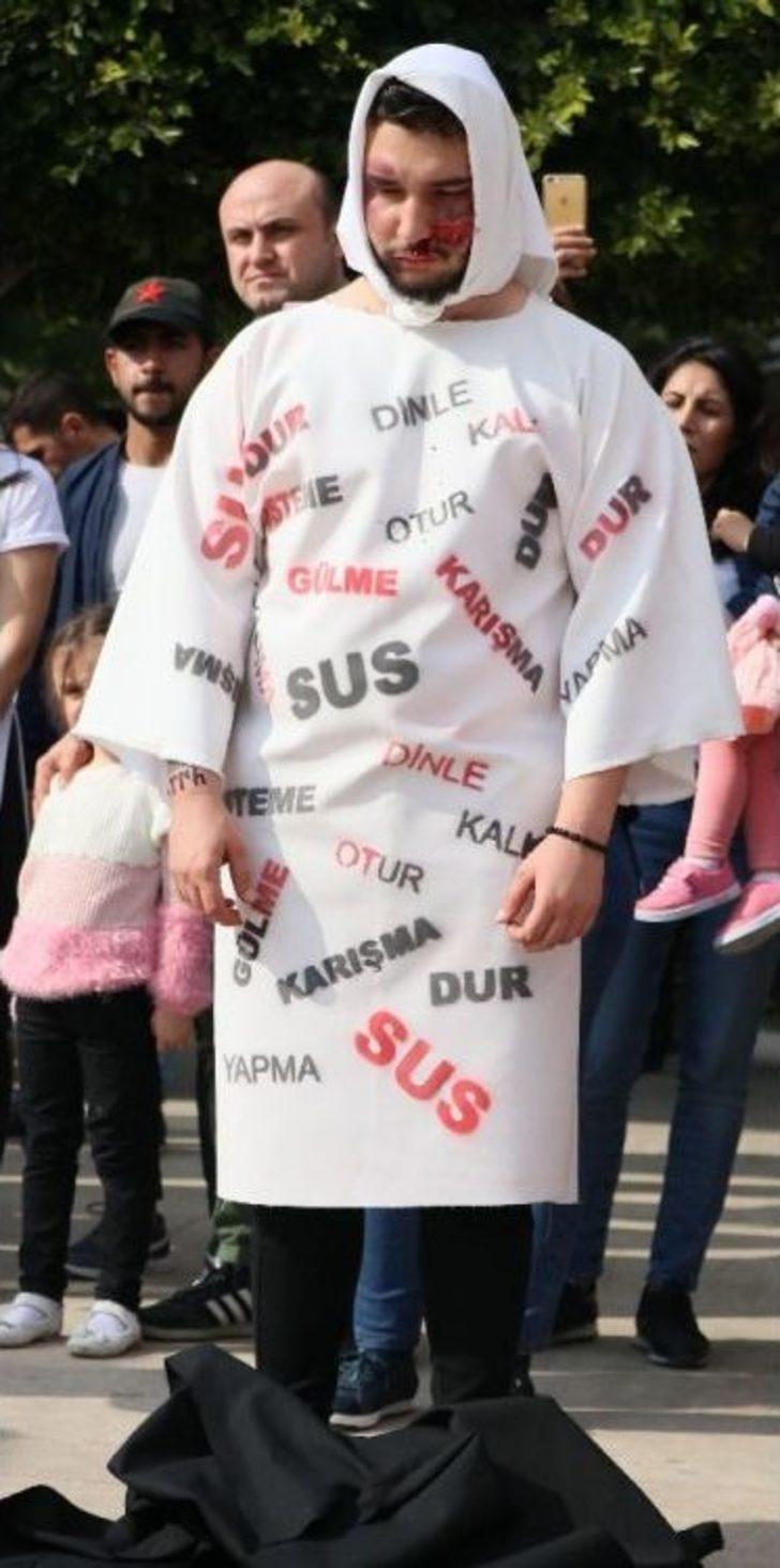 Kadına Şiddete Makyajlı Ve Danslı Tepki G4