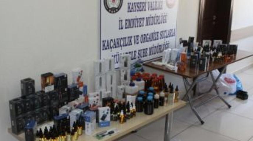 Kayseri&rsquo;de Elektronik Sigara Ve Ka&ccedil;ak Sigara Operasyonu: 7 G&ouml;zaltı