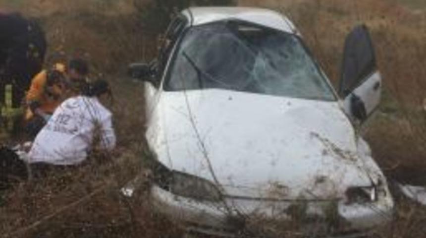 Kırkağa&ccedil;&rsquo;ta Trafik Kazası: 2 Yaralı