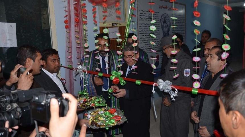 Afganistan&rsquo;da &Uuml;niversiteye Fen Laboratuvarı