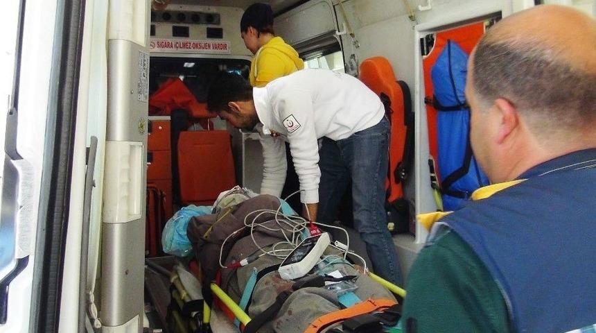 At Arabasından D&uuml;şen &Ccedil;ift&ccedil;i Yaralandı