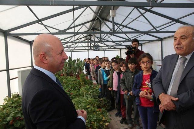 Çolakbayrakdar, Öğrencilerle Birlikte Palamut Tohumu Ekti