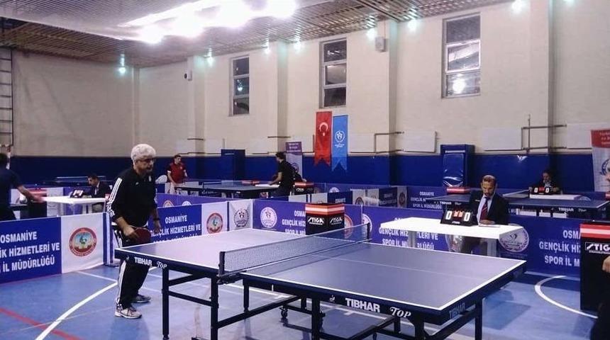 Osmaniye&rsquo;de Masa Tenisi Turnuvası