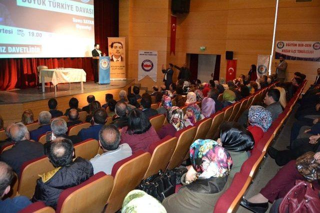 Eğitim Bir Sen’den “büyük Türkiye Davası Konferansı”