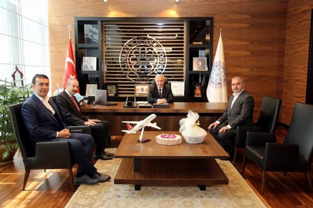 Vali Kam&ccedil;ı&rsquo;dan İade-i Ziyaretler