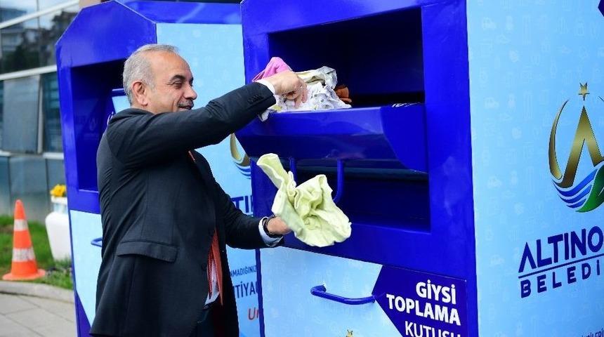 Ordu&rsquo;da &lsquo;giysi Toplama Kutusu&rsquo;