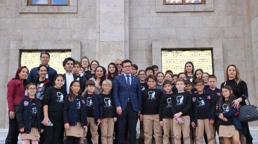 Antalyalı &Ouml;ğrenciler Tbmm&rsquo;de