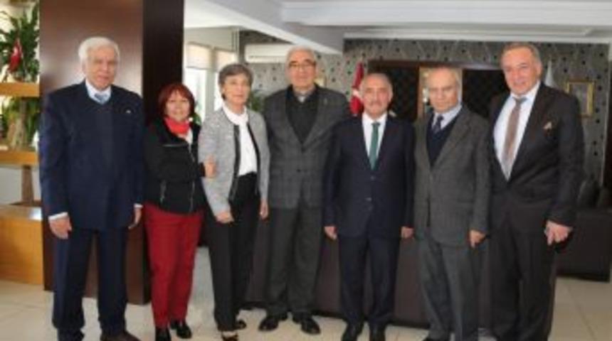 Başkent Niğde Vakfı&rsquo;ndan Başkan &Ouml;zkan&rsquo;a Ziyaret