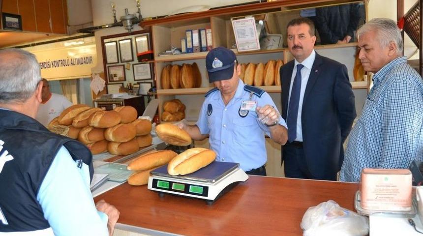 Zabıta Ekiplerinden Ramazan &Ouml;ncesi Ekmek Fırını Denetimi