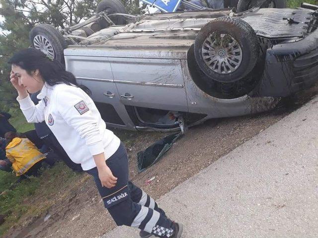 Eskişehir’de Trafik Kazası: 3 Yaralı