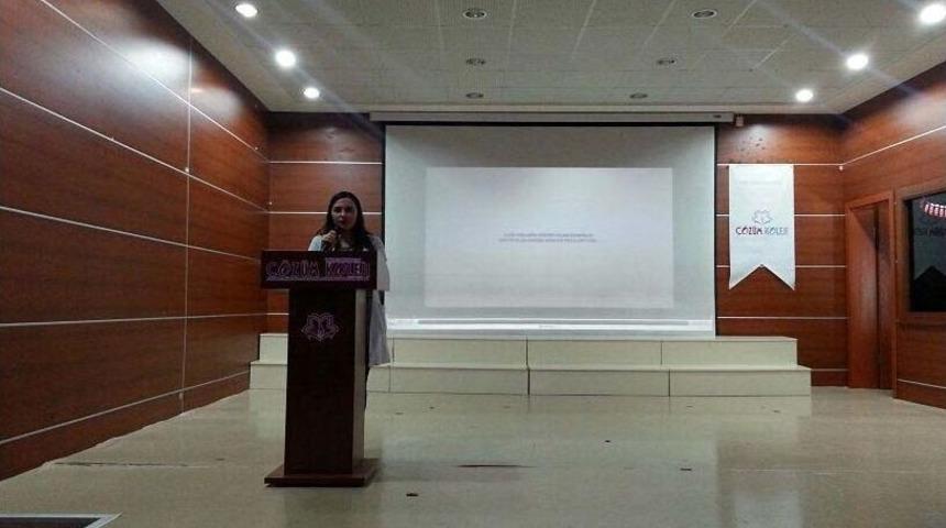 &Ccedil;&ouml;z&uuml;m Koleji &Ouml;ğrencilerine Diyabet Ve Obezite Anlatıldı