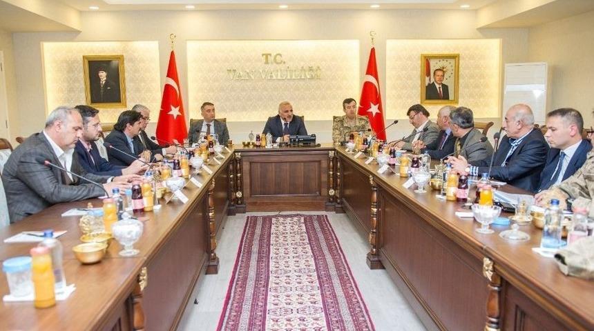 Van&rsquo;da &lsquo;se&ccedil;im İstişare Toplantısı&rsquo; Yapıldı