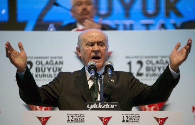 Mhp Genel Başkanı Bahçeli: 