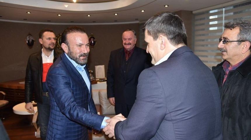 Başkan Doğan, Mobilyacıları Ağırladı