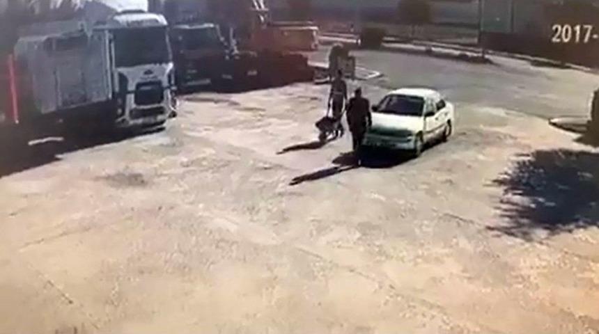 Şaka Gibi Kaza Kamerada