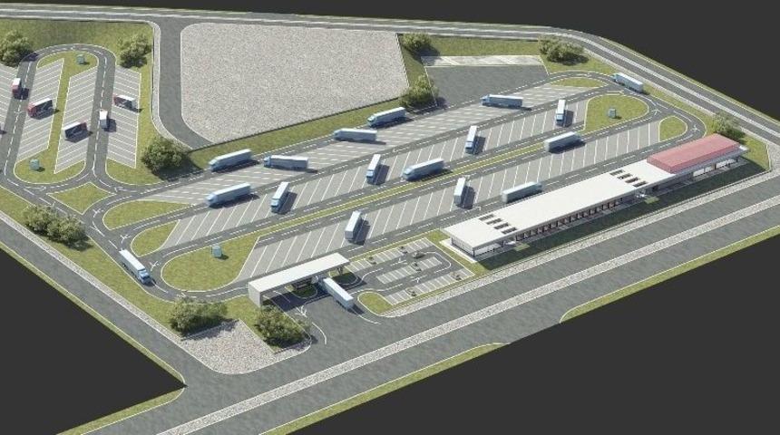 Denizli&rsquo;de Tır Garajı Projesine Başlandı