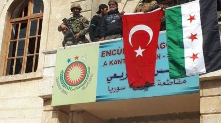 Tsk, Afrin Şehir Merkezinden İlk Görüntüleri Paylaştı
