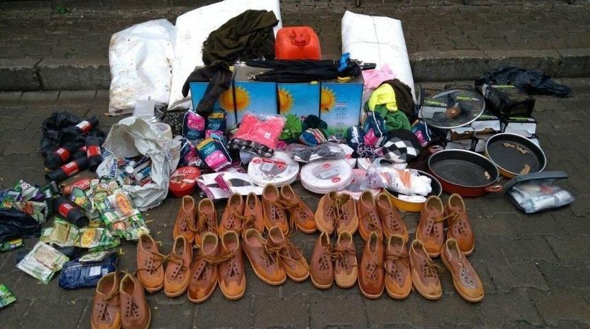 Tunceli&rsquo;de Yaşamsal Malzeme Ele Ge&ccedil;irildi