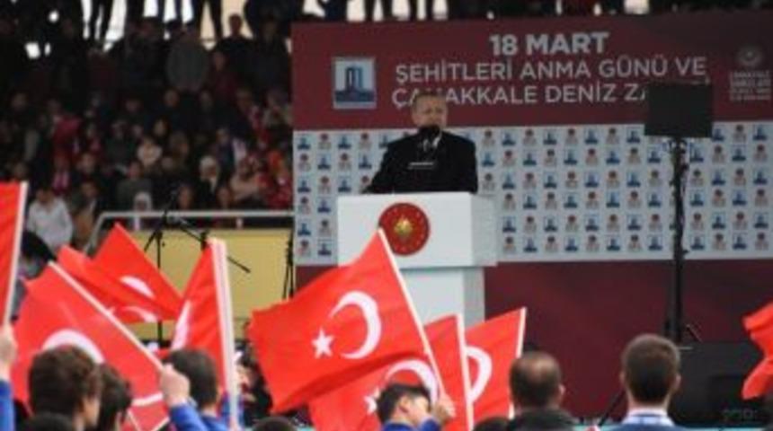 Cumhurbaşkanı Erdoğan Afrin M&uuml;jdesini &Ccedil;anakkale&rsquo;den Verdi