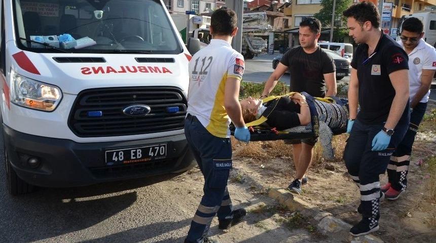 Milas&rsquo;ta Tır İle Otomobil &Ccedil;arpıştı; 1 Yaralı