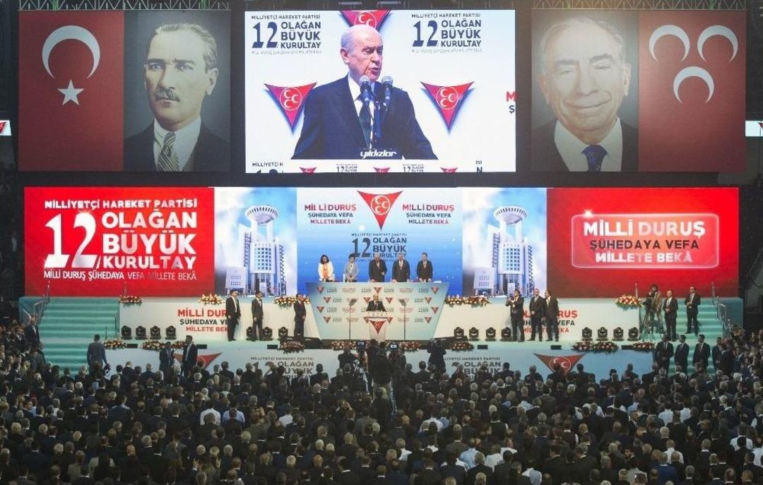 Mhp Genel Başkanı Bah&ccedil;eli: "eş Zamanlı Olarak, Afrin&rsquo;de T&uuml;neller Kazılırken, Yurdumuzda Da Kazılmıştır"
