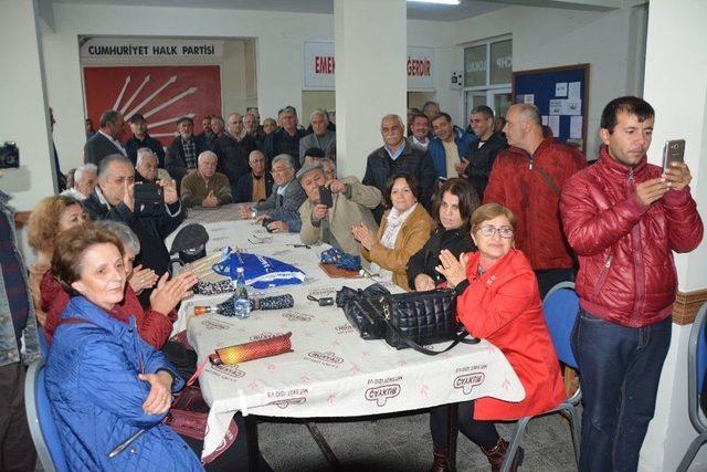 Söke Chp’de Mevcut Başkan Hüseyin Gündüz Adaylığını Açıkladı