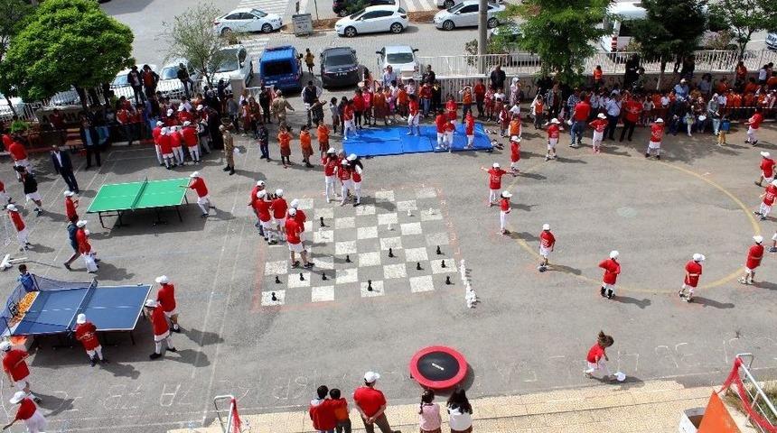 &Ouml;ğrenciler Spor Festivali İle Eğlendi