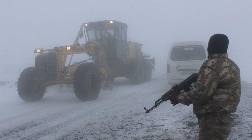 Muş&rsquo;ta Kar Esareti