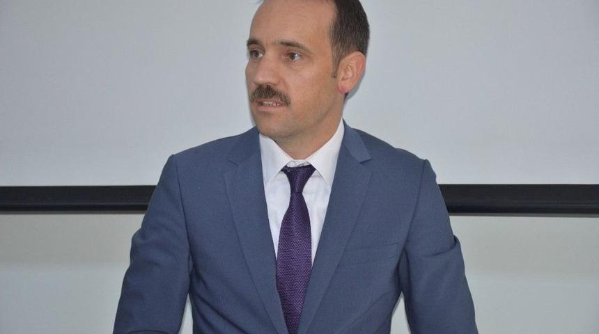 İl &Ouml;zel İdaresi Genel Sekreter Yardımcısı Ahmet &Ccedil;elebi Yeni G&ouml;revine Başladı