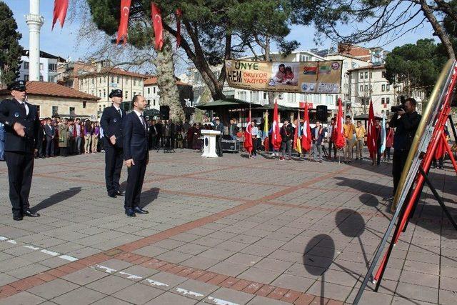 Ünye’de Çanakkale Zaferi Törenleri