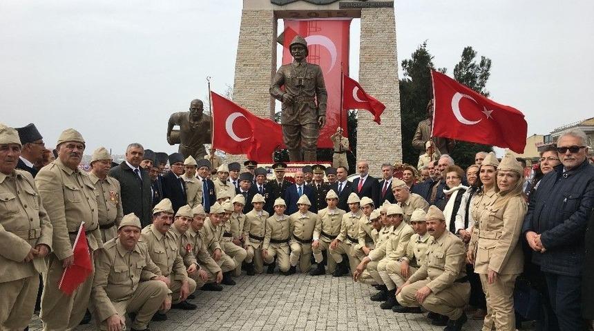 &Ccedil;anakkale Destanı&rsquo;nın Kahramanları B&uuml;y&uuml;k&ccedil;ekmece&rsquo;de Anıldı