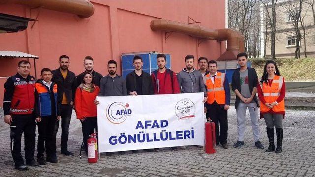 Saü’de ’yangınla Başa Çıkabilme’ Eğitimi