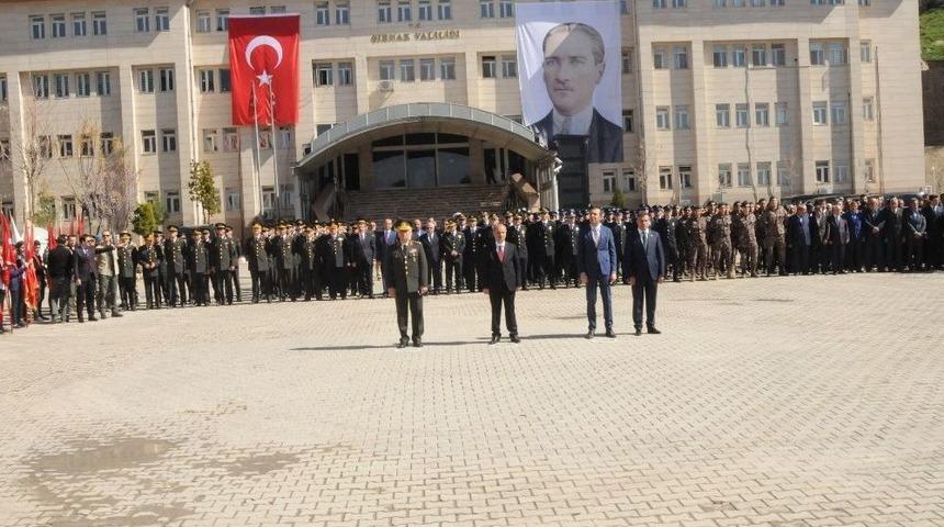 Şırnak&rsquo;ta &Ccedil;anakkale Zaferi T&ouml;reni