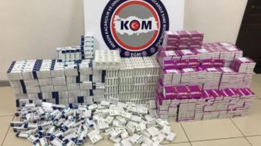 Mersin&rsquo;de İla&ccedil; Ka&ccedil;ak&ccedil;ılığı Operasyonu