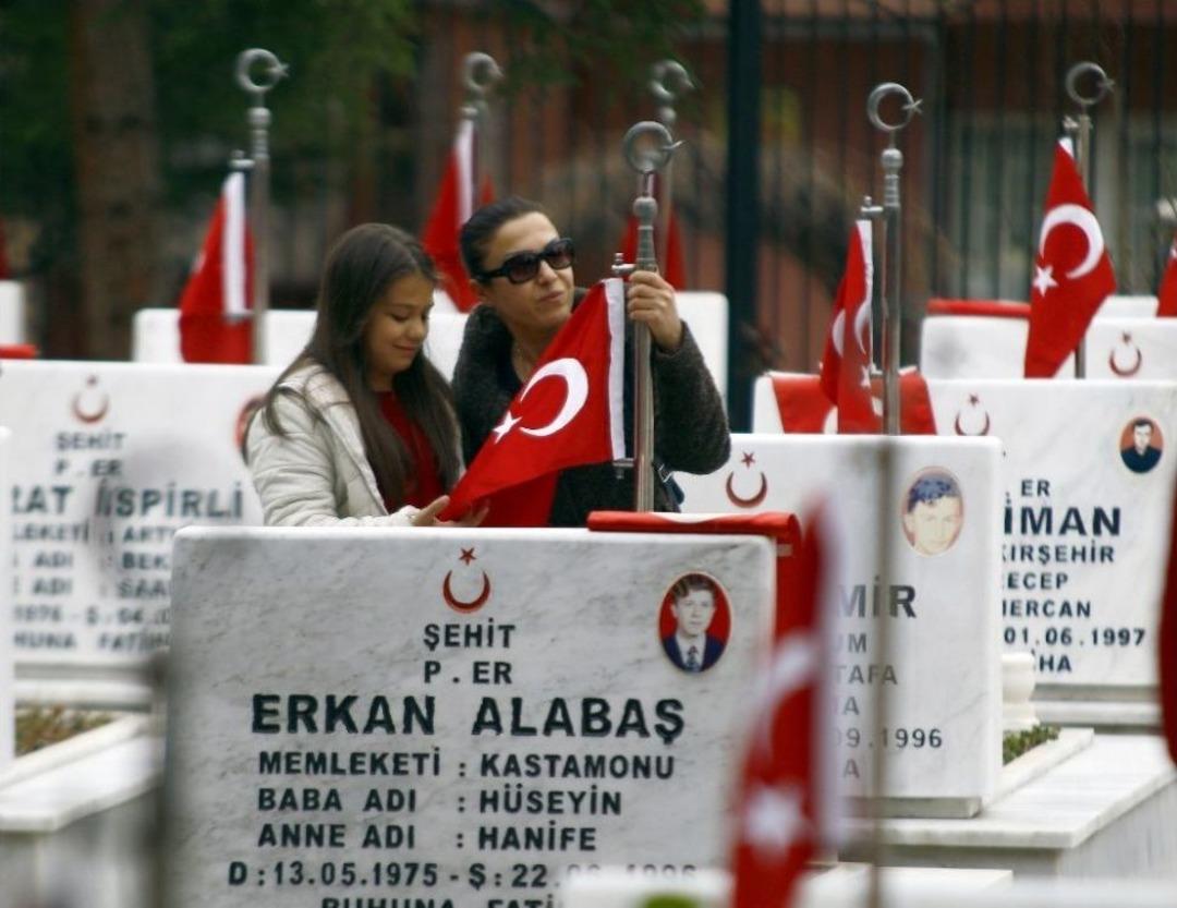 Ankara&rsquo;da Şehitler G&ouml;zyaşlarıyla Anıldı