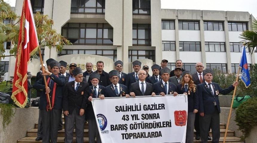 Gazi Oldukları Kıbrıs&rsquo;a 44 Yıl Sonra Uğurlandılar