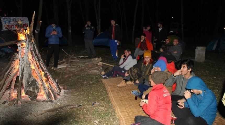 Bisiklet&ccedil;ilerden Doğa Kampı